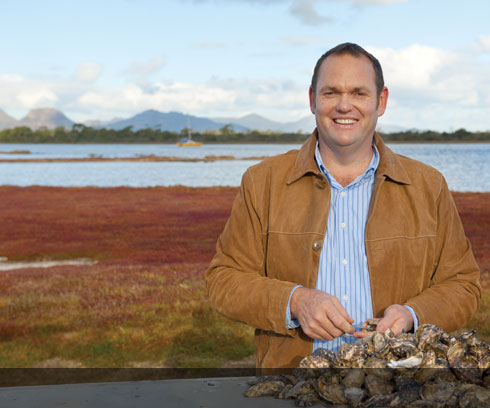 Award winning produce combine with award winning chefs at Saffire Freycinet