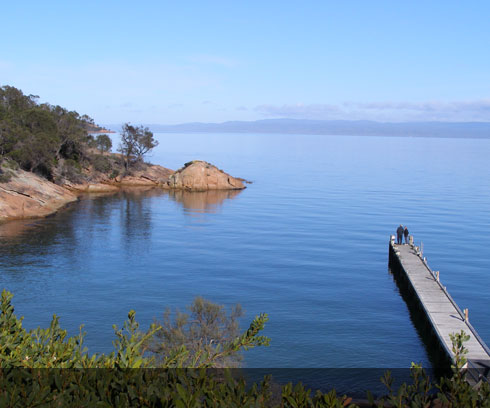 Coles Bay is blessed with naturally sheltered waters