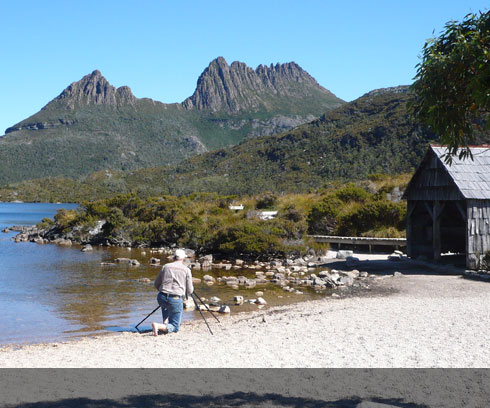 A perfect day at Cradle Mountain