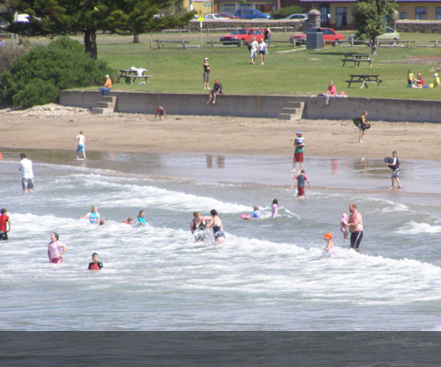 Bluff Beach at Devonport