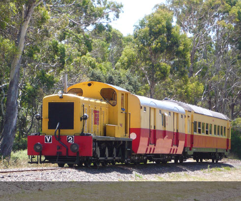 Ride the nostalgic Don River Railway at Devonport