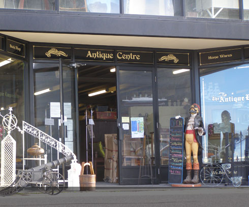 Browse the myriad of collectables at Devonport's famous Antique Emporium