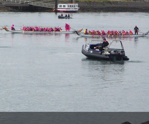 The Devonport Regatta held each March on the Mersey River