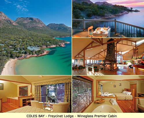 Coles Bay Honeymoon Accommodation - Freycinet Lodge - Wineglass Deluxe Cabin