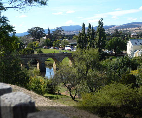 The nostalgic town of Richmond just minutes north of Hobart