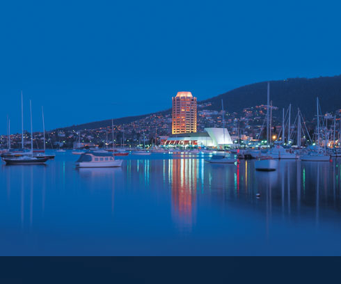 Hobart's iconic hotel is the stunning Wrest Point