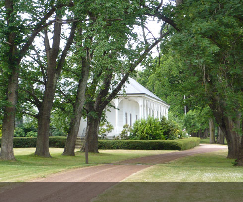 The beautiful Quamby Estate just outside Launceston