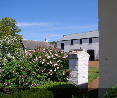 The delightful outbuildings of Entally Estate near Launceston