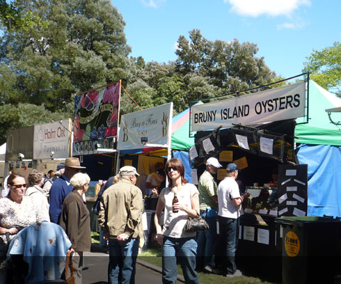 Excellent range of Tasmania food and wine at Festivale Launceston