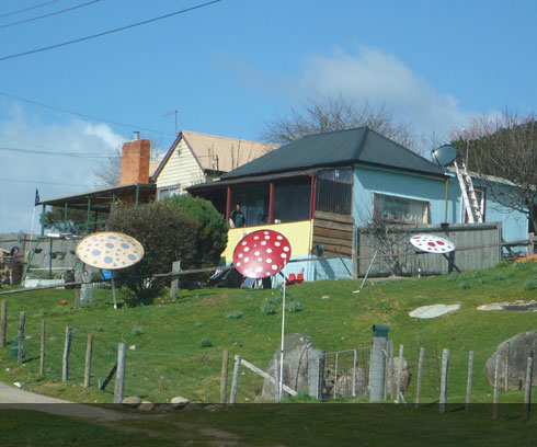 Workers cottages in the Tin Town of Derby, 65km from St Helens