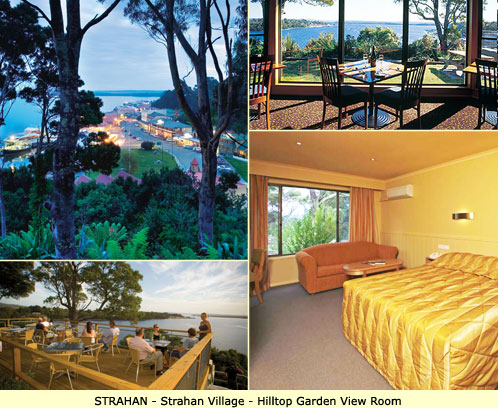 Strahan Accommodation for Family of 2 Adults and 2 Children - Strahan Village - Garden View Room