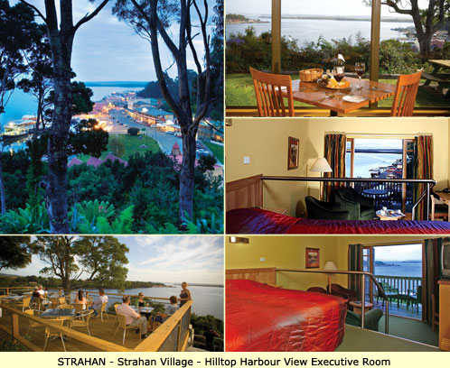 Strahan Honeymoon Accommodation - Strahan Village - Hilltop Harbour View Room