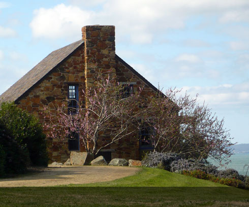 Perfectly positioned stone cottages at Piermont, Swansea