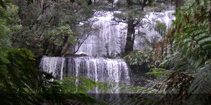 Russell Falls - Waterfalls in Tasmania